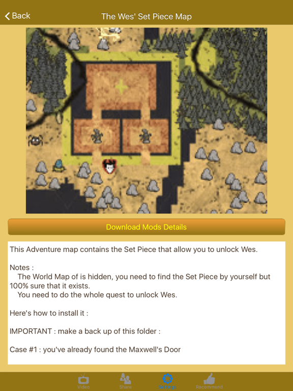 Mods for Don't Starve and Don't Starve Together iPad screenshot