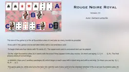 Game screenshot Rouge Noire Royal Solitaire TV hack