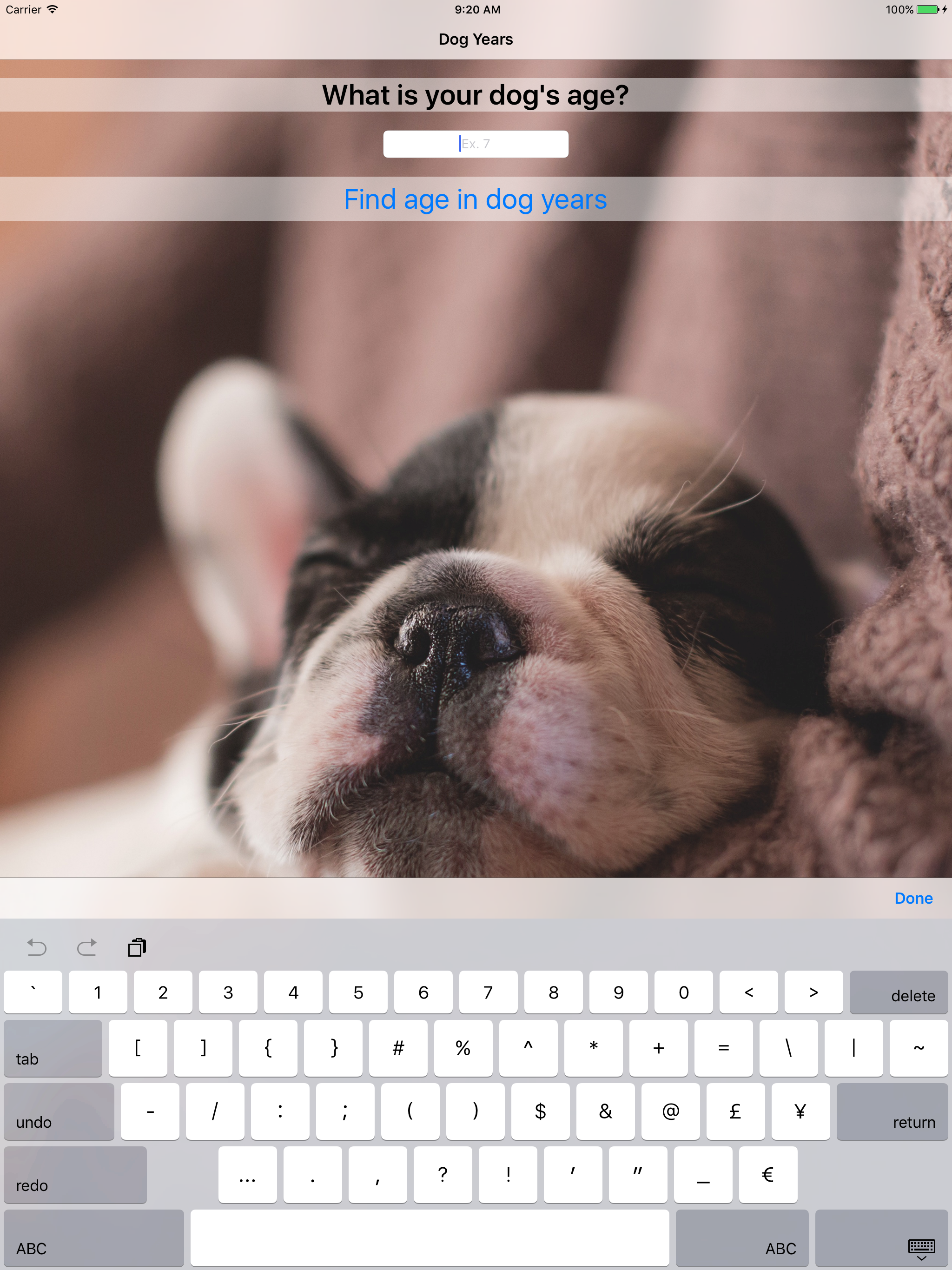 Dog Years - Fun And Simple Converter For Dog Years screenshot 7