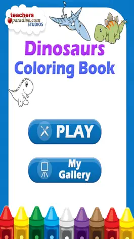 Game screenshot Dinosaurs Coloring Book mod apk