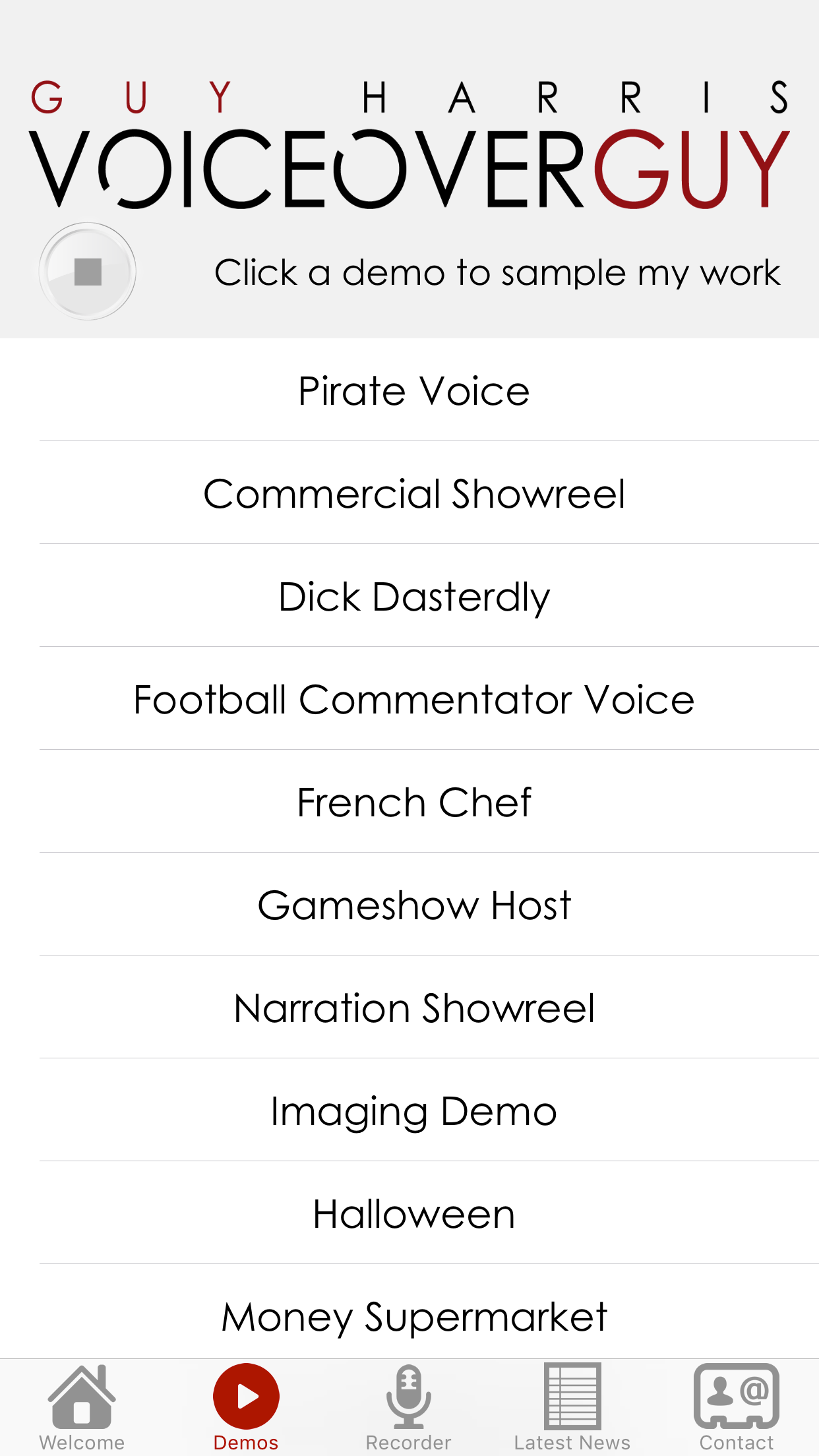 VoiceoverGuy screenshot 3