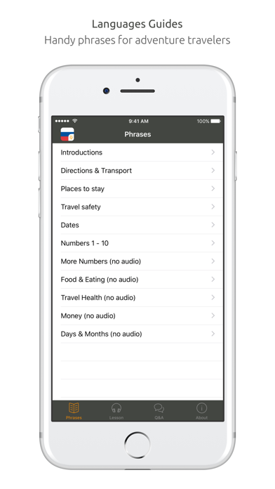 Screenshot #2 pour Russian Language Guide & Audio - World Nomads