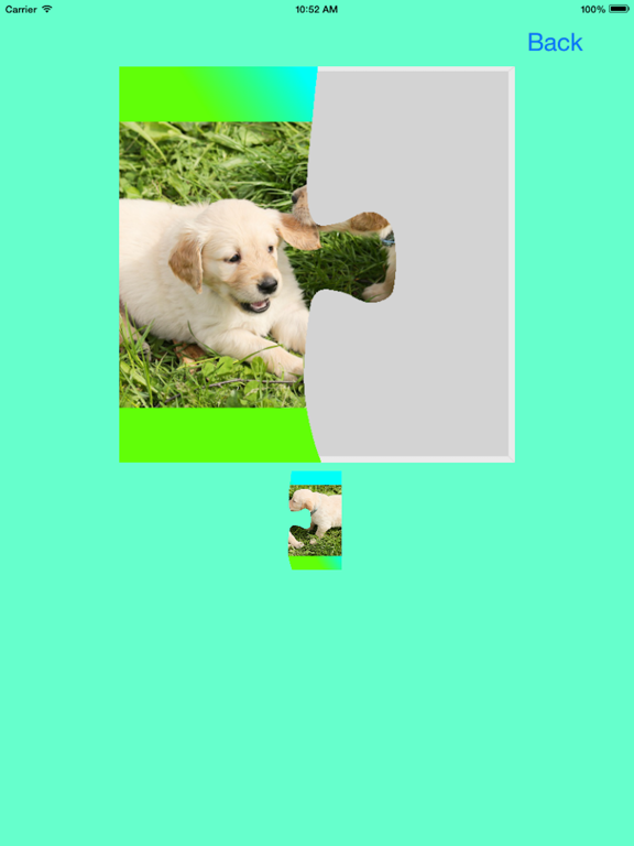 Screenshot #5 pour Puppies (Baby Dogs) Jigsaw Puzzles