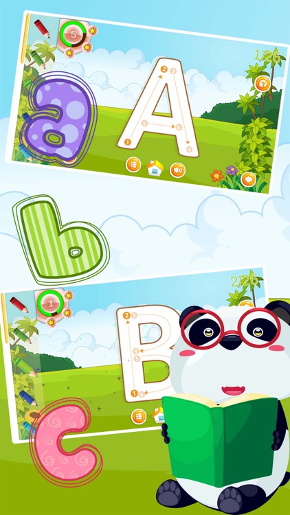 ABC Alphabet Tracing Writing Letters Learning 3in1