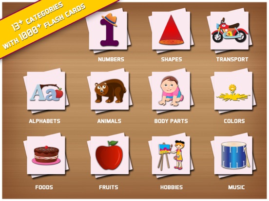 Screenshot #5 pour Baby Learning Flashcards - Kids Learning Words