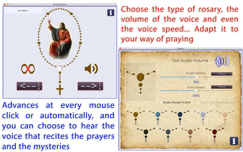 my holy rosary (with voice reading) iphone screenshot 2
