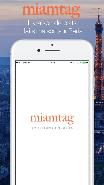 Miamtag: Livraison de plats faits maison sur Paris