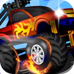 Cop Monster Trucks Vs Zombies - Desert Police Free Shooting Racing Game