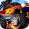 Cop Monster Trucks Vs Zombies - Desert Police Free Shooting Racing Game