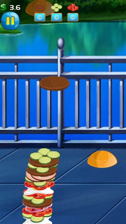 Topple - Burger Rush screenshot-3