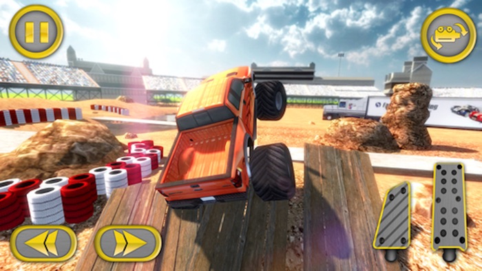 트럭 시험 운전 주차 Offroad Mania Games