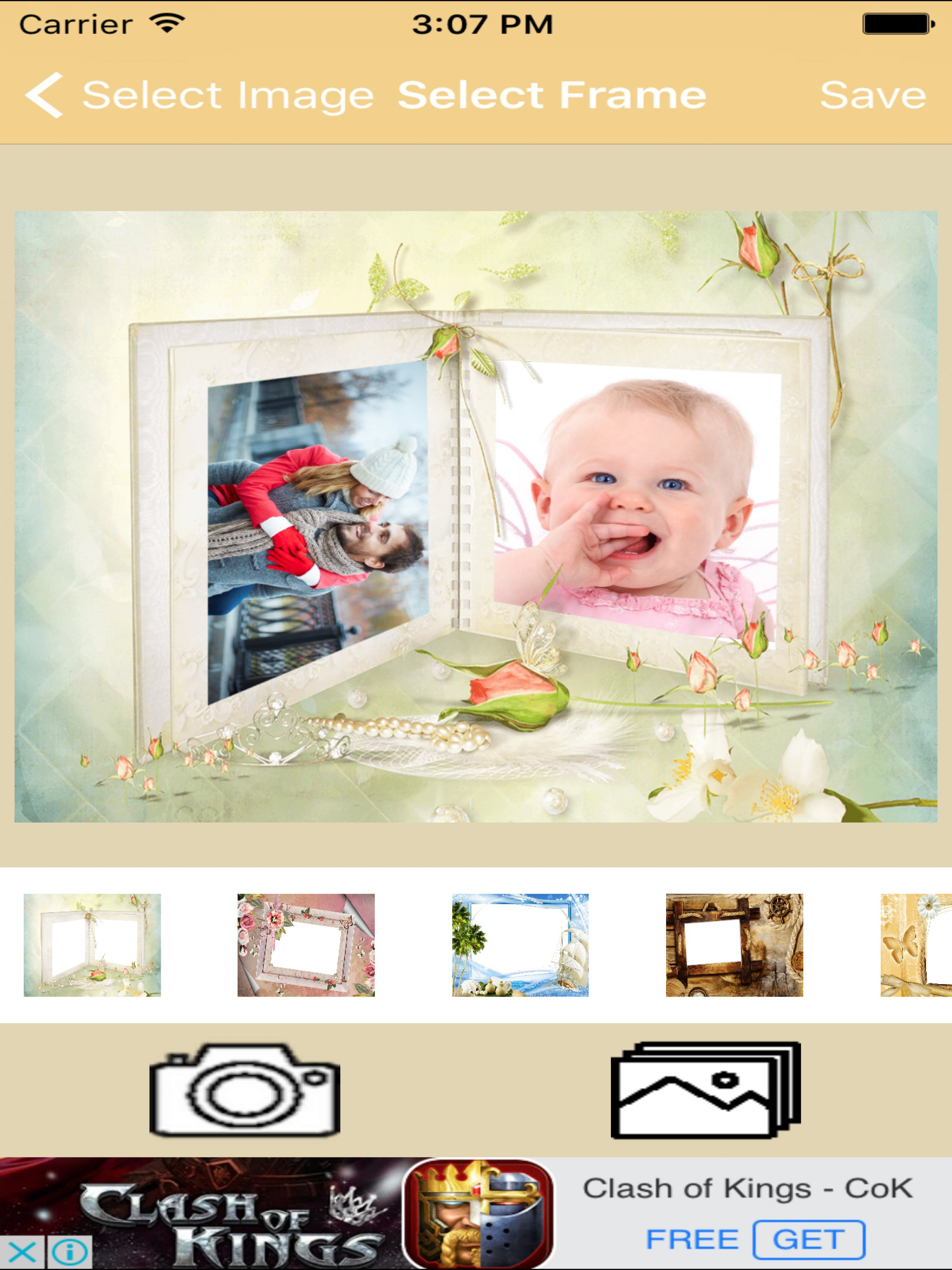 Happy Family HD Photo Collage Frame screenshot 5