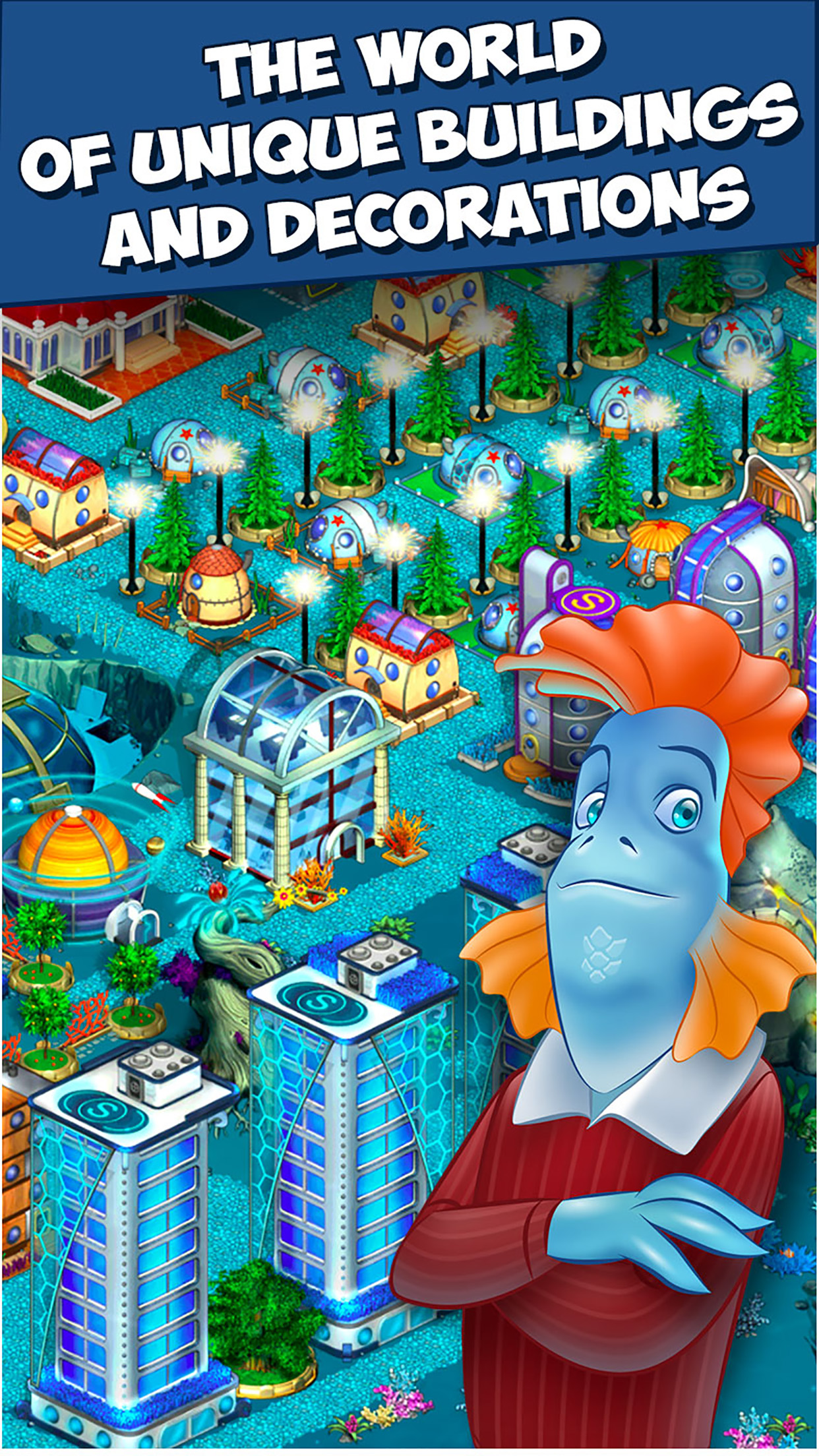 아쿠아폴리스 - 수중 도시와 농장 for Kakao screenshot 4