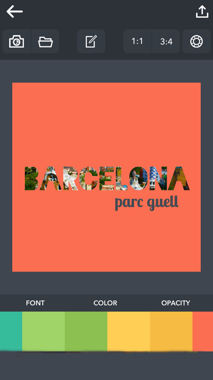 Beauty Font Style. Gorgeious Photo Editor Fonts.