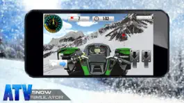 Game screenshot ATV Snow Simulator apk