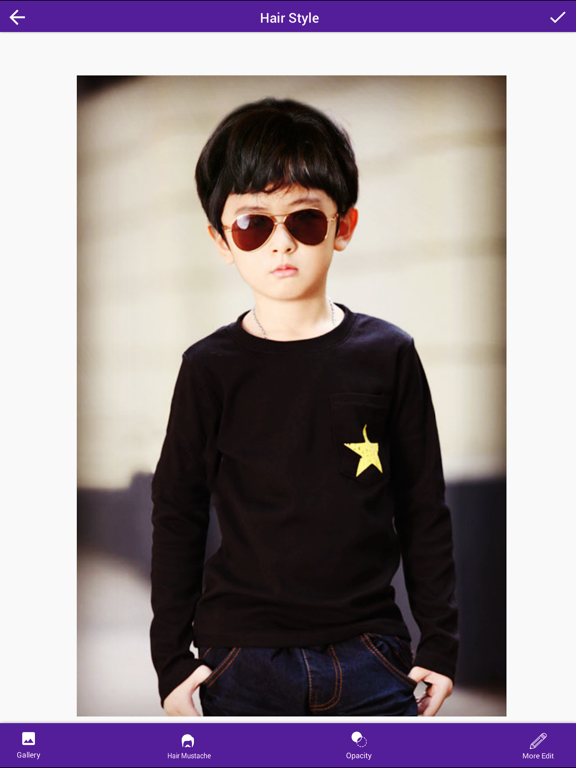 Screenshot #4 pour Man Hair Style Photo Booth - Hair Style Changer