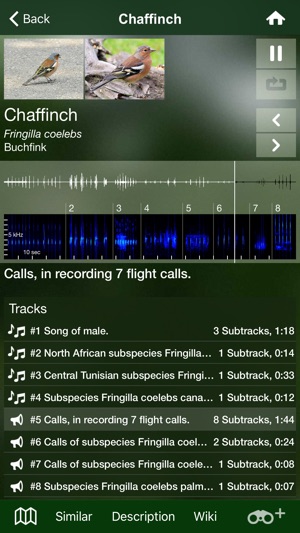 BIRD SONGS Europe, North Africa + Middle East(圖2)-速報App