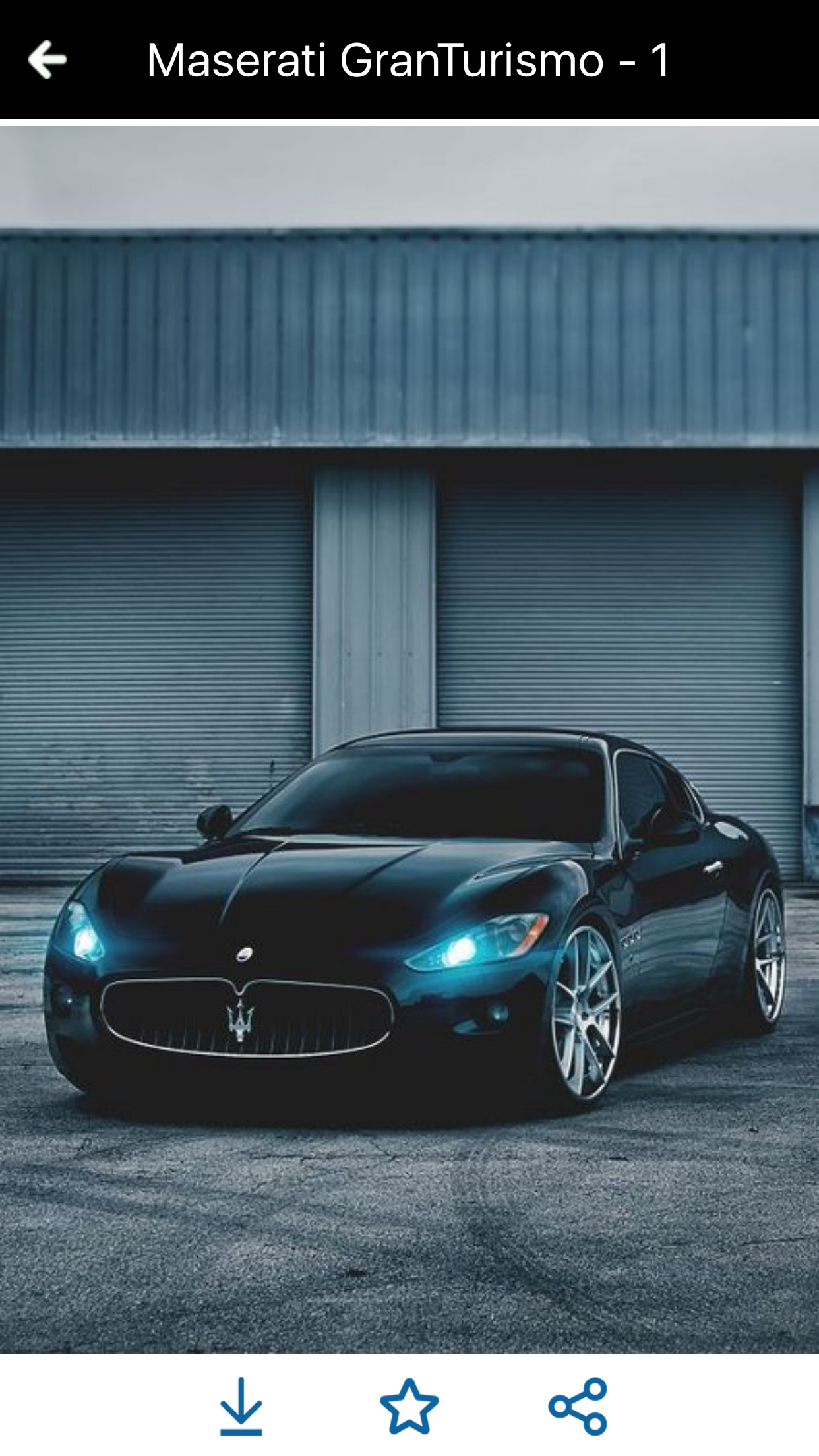 HD Car Wallpapers - Maserati GranTurismo Edition