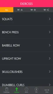 muscle & strength full body workout routine iphone screenshot 4