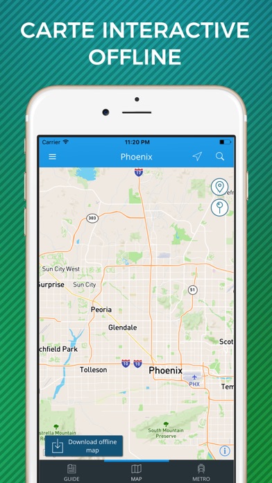 Screenshot #3 pour Phénix Guide Voyage avec Offline Maps