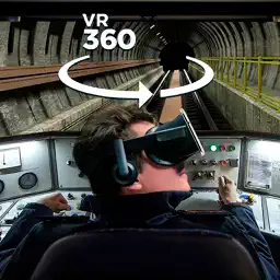VR Subway 3D Simulator app icon