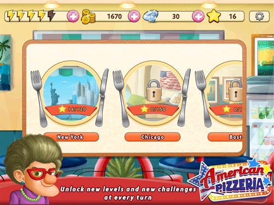American Pizzeria - Pizza Game iPad screenshot 2 - Games app