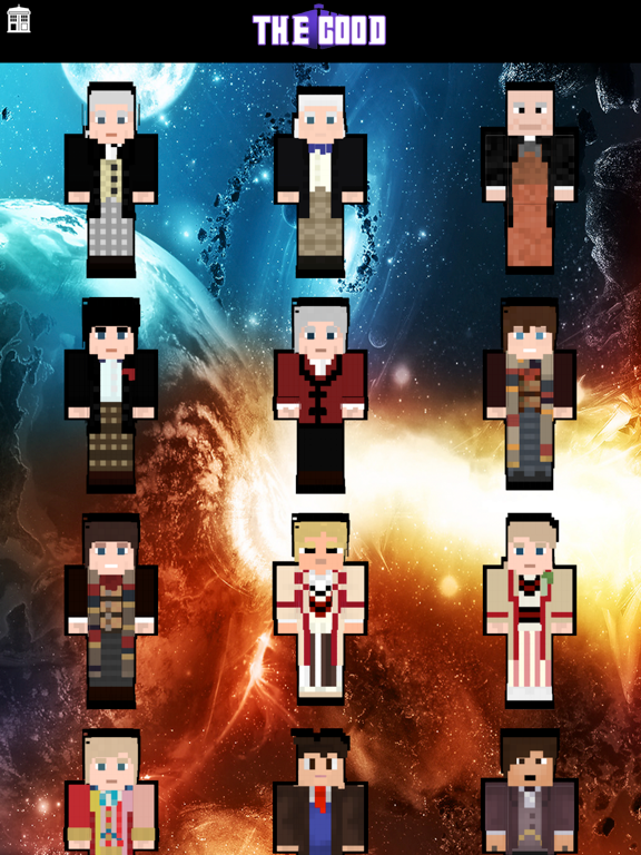 Screenshot #5 pour Skins for Dr Who for Minecraft Pocket Edition
