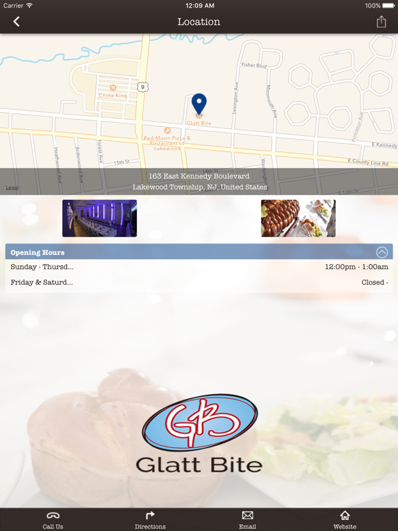 Screenshot #5 pour Glatt Bite  - Premier Kosher Eatery, Lakewood NJ