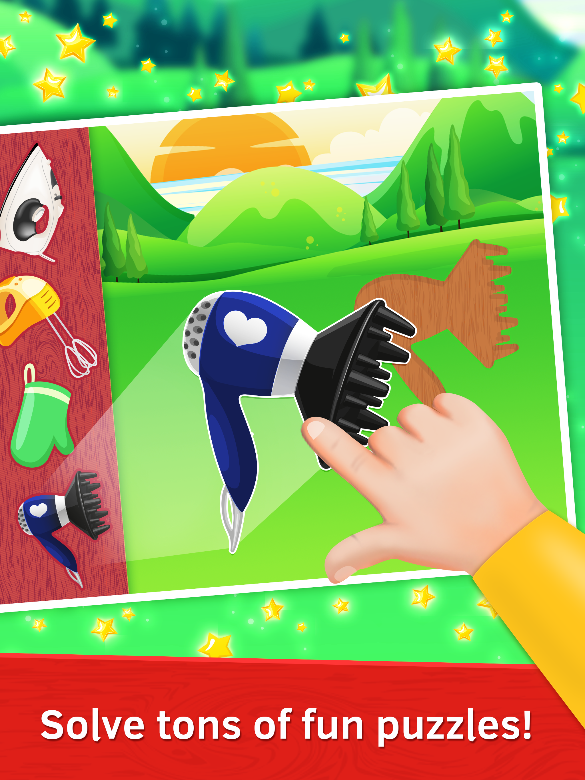 Baby Puzzles for Preschoolers. House