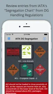 hazmat load segregation guide iphone screenshot 4