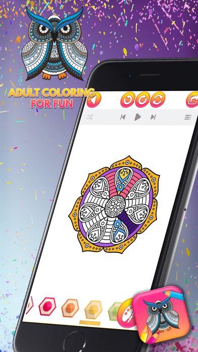 Screenshot #2 pour Beaux Livres de Coloriage pour Adultes