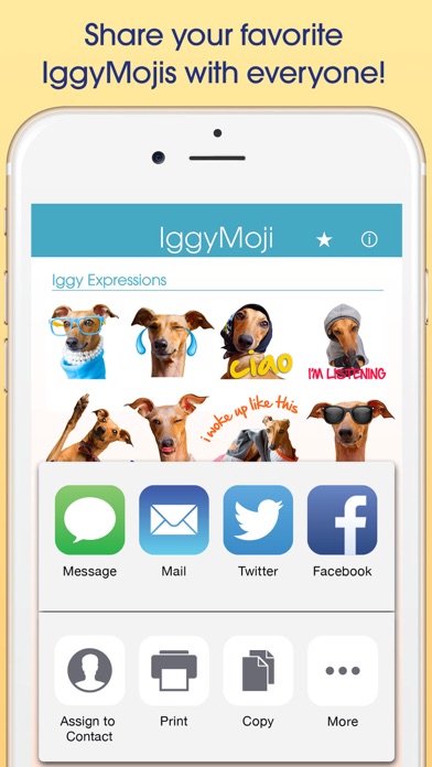 How to cancel & delete IggyMoji - Italian Greyhound dog emojis, stickers from iphone & ipad 4