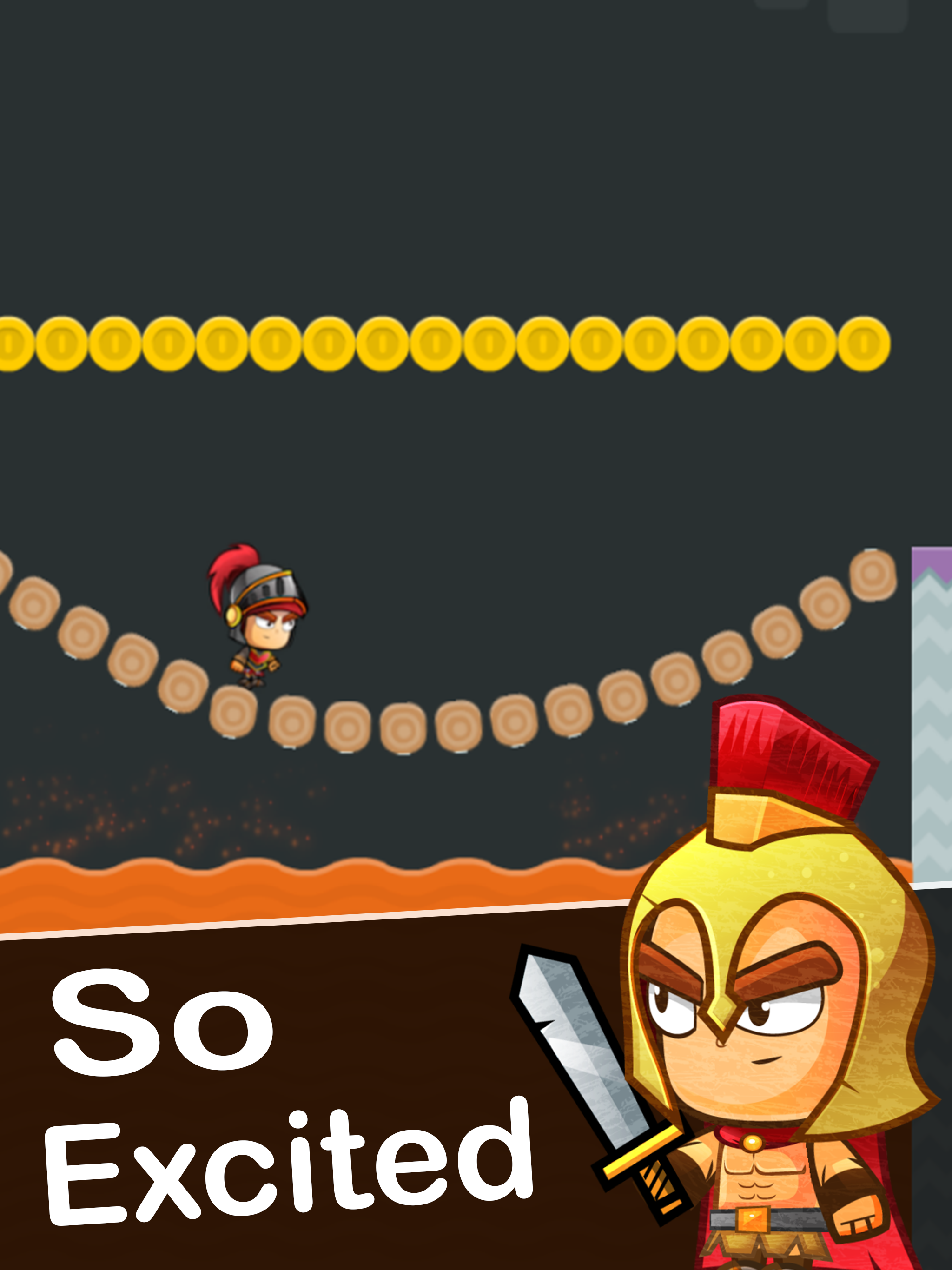Super Warrior Run - Gather Coins & Reach The Goal screenshot 9