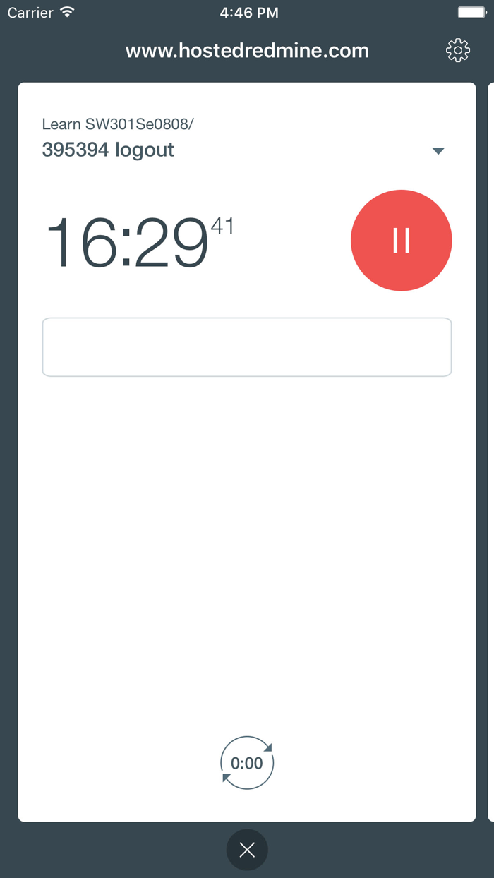 Redmine Time Tracker
