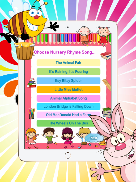 Screenshot #5 pour Nursery Rhyme: Classique Songs anglais gratuit