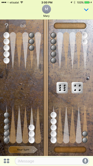Backgammon Match Screenshot