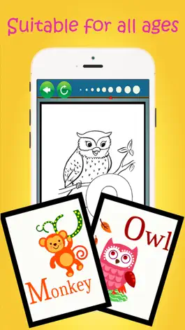 Game screenshot Color ME: ABC Coloring Book Pages Fun Kids Adults hack