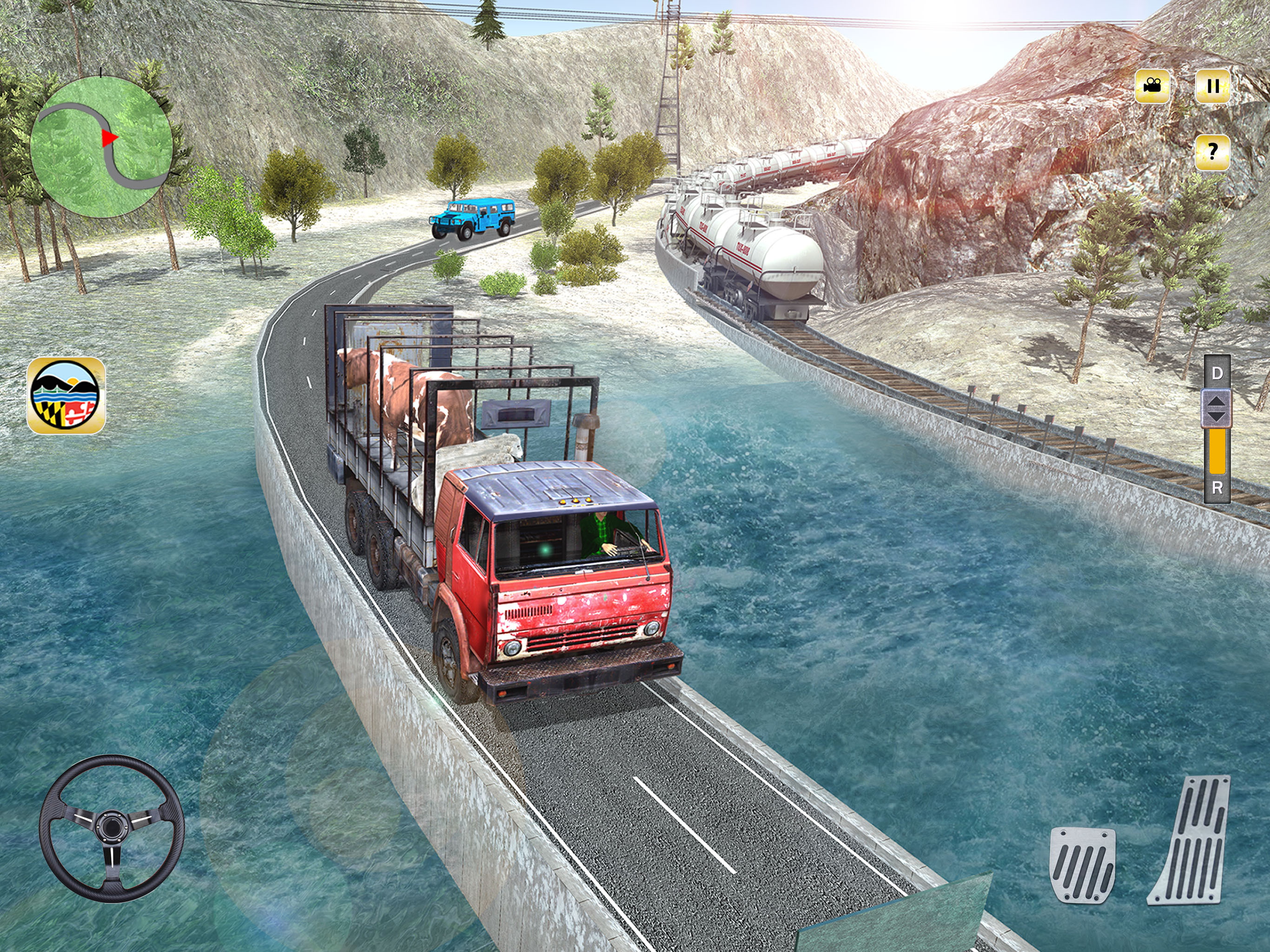 Animal Transport Cargo TrucK - Offroad Racer