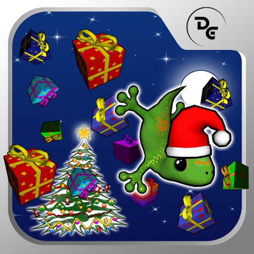 Acrobat Gecko Christmas iOS App