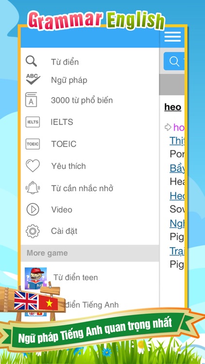 Ngữ pháp Tiếng Anh English Grammar screenshot-3