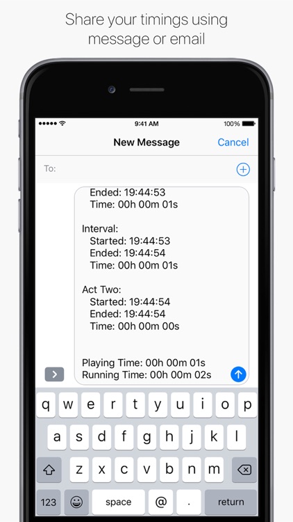 Stage Manager Stopwatch screenshot-3