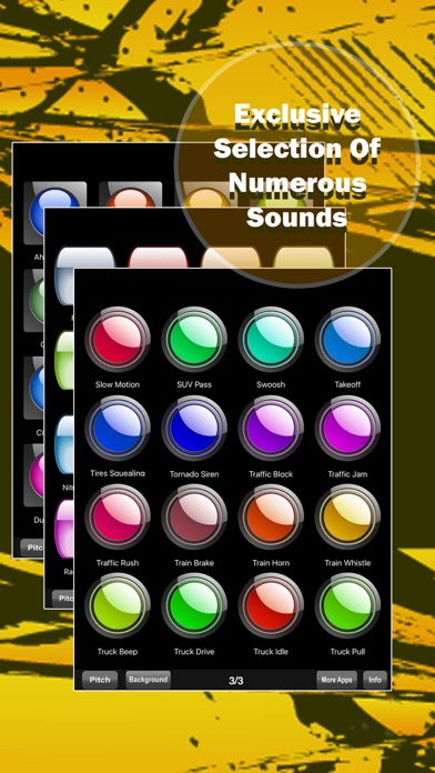 Screenshot #2 pour Outstanding Traffic Sounds - Soundboard App
