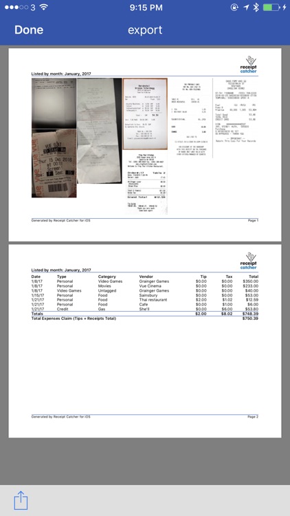 Receipt Catcher screenshot-3