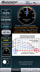 R22 XS screenshot
