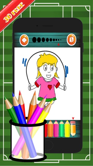 Sportmania Coloring Pages:Paint On Picture For Kid(圖3)-速報App