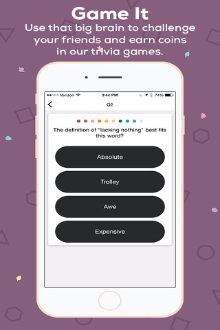 gameit – Play Trivia Games and Win Big Prizes screenshot 2