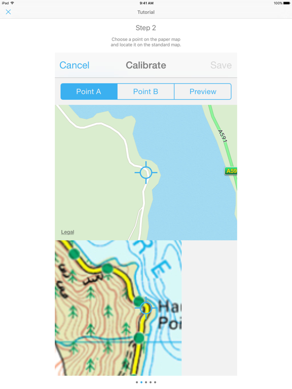 Mapcha iPad screenshot 4 - Navigation app
