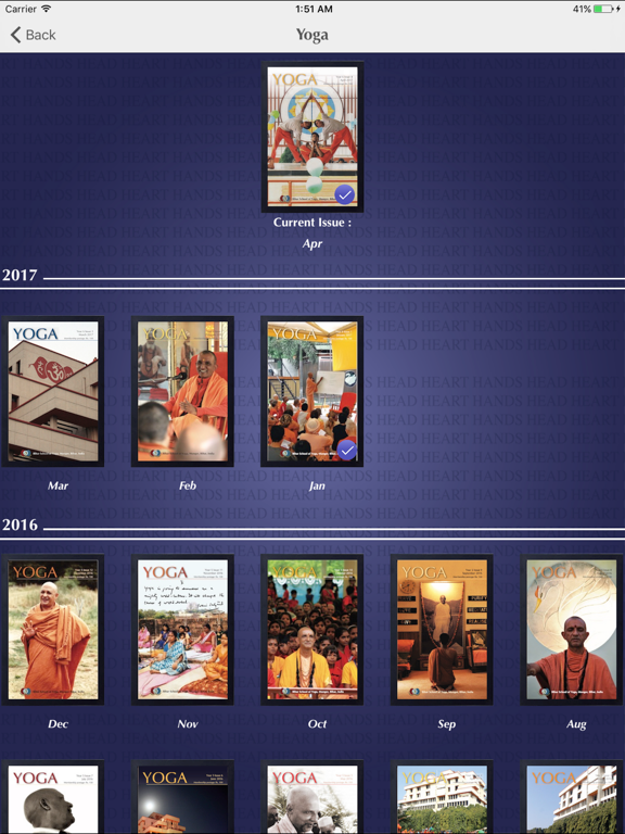 YOGA Magazine iPad screenshot 2 - Education app