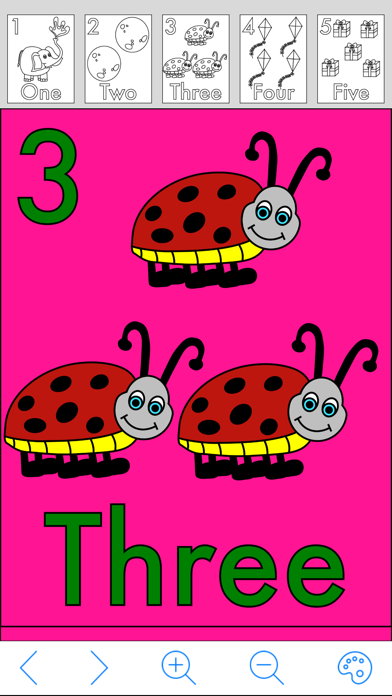 Screenshot #3 pour My Number Coloring Book Free