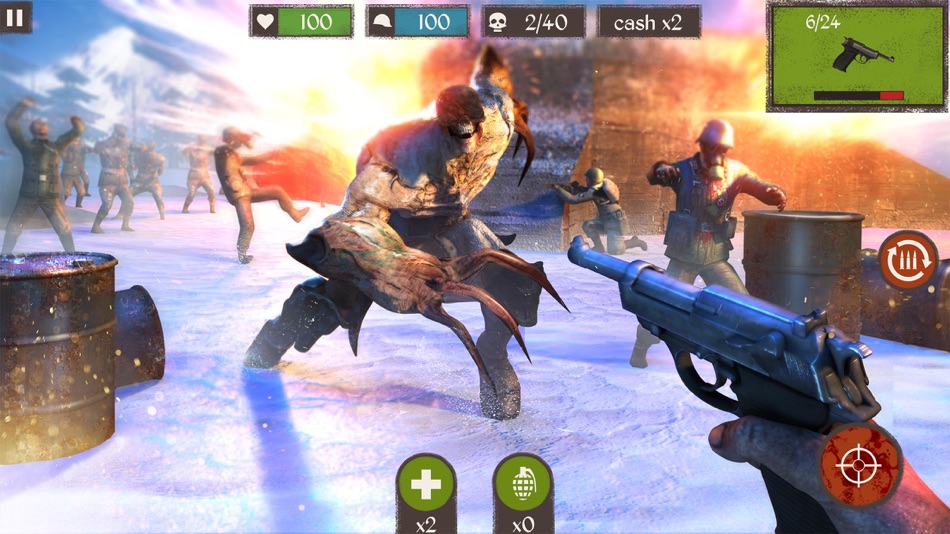 #3. Zombie Call: Dead Shooting Sniper 3D (iOS) 由: T-Bull S.A.